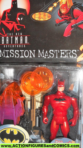 BATMAN animated series INFRARED BATMAN new adventures mission masters moc