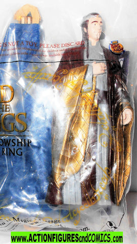 Lord of the Rings ELROND 2001 burger king hobbit elf elven mib moc