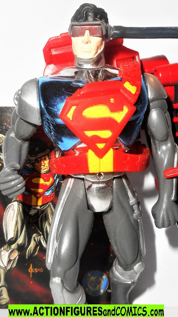 Superman Man of Steel ULTRA HEAT VISION deluxe kenner action figures c ...