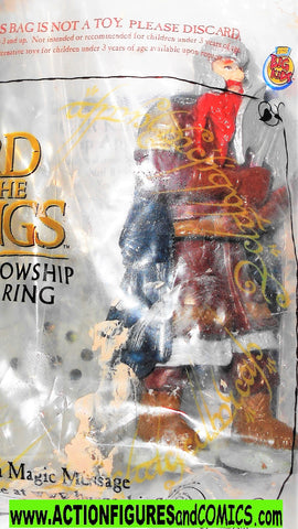 Lord of the Rings GIMLI 2001 burger king hobbit mib moc