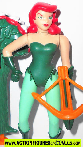 batman animated series POISON IVY kenner VARIANT 2 1997 rogues gallery fig