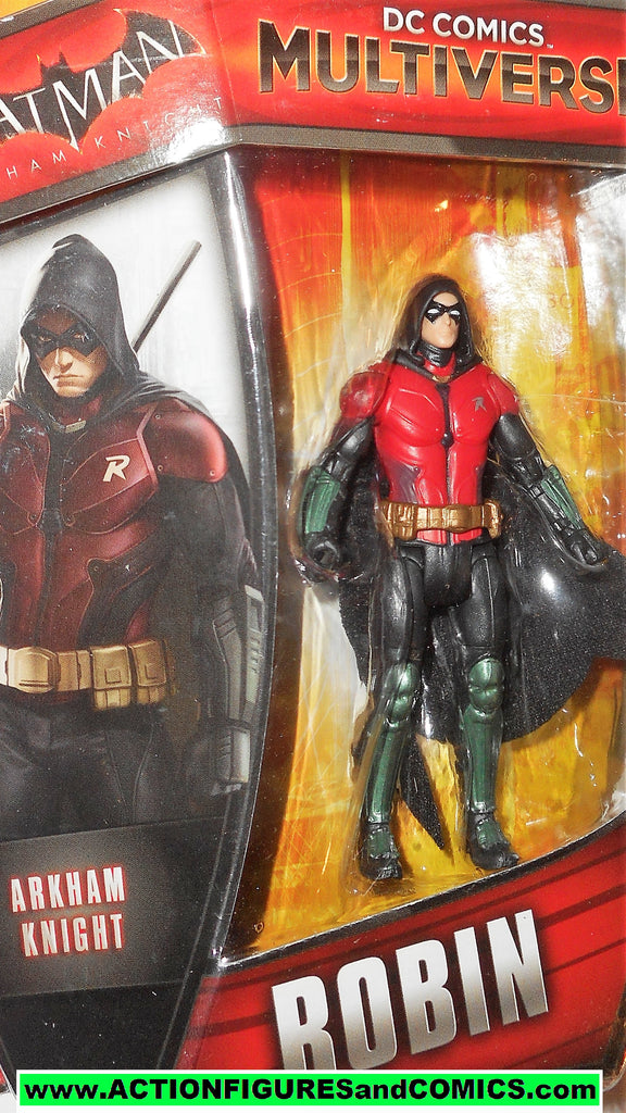 dc universe Multiverse ROBIN batman Arkham Knight 4 inch moc ...
