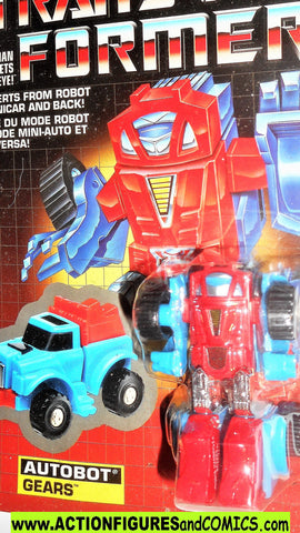 gears transformers Transformers generation 1 GEARS Walmart reissue vintage retro g1 moc – ActionFiguresandComics