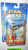 star wars action figures BATTLE DROID arena battle white 2002 Attack of the clones saga movie hasbro toys moc mip mib