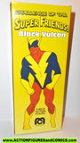 dc super heroes retro action BLACK VULCAN 8" powers friends universe MIB MOC