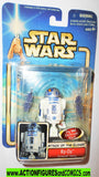 star wars action figures R2-D2 coruscant sentry 2002 Attack of the clones saga movie moc