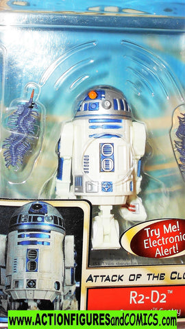 Star Wars The Clone Wars R2D2 Hidden Gadgets First Day Action Figure MOC  2008