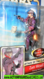 star wars action figures ZAM WESELL 2002 quick draw bounty hunter moc