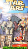 Star wars action figures C-3PO 2002 protocol droid droid aotc moc