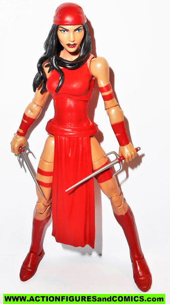 marvel legends ELEKTRA sp dr wave series daredevil Complete