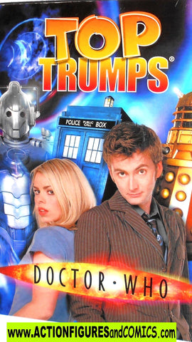 doctor who TOP TRUMPS 2006 full color photo book Haynes