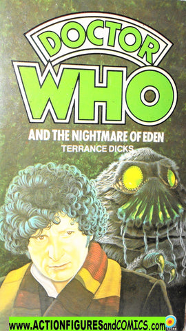doctor who and the NIGHTMARE of EDEN 1983 1978 Target books