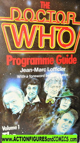 doctor who PROGRAMME GUIDE Volume 1 1984 1981 Target books