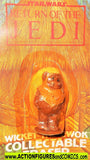 star wars action figures WICKET the EWOK 1983 rotj eraser moc