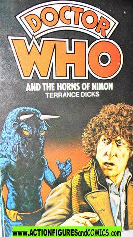 doctor who and the HORNS of NIMON 1980 first print target books