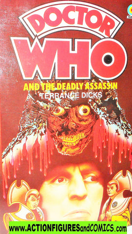 doctor who and the DEADLY ASSASSIN first print target books