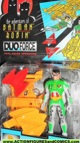 BATMAN animated series ROBIN AIR STRIKE Duo force 1996 TAS kenner moc 000