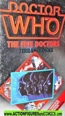 doctor who The FIVE DOCTORS 1984 Target books 20th anniversary