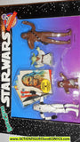 star wars action figures bend-ems 4 PIECE GIFT SET trading cards 1993 moc mib