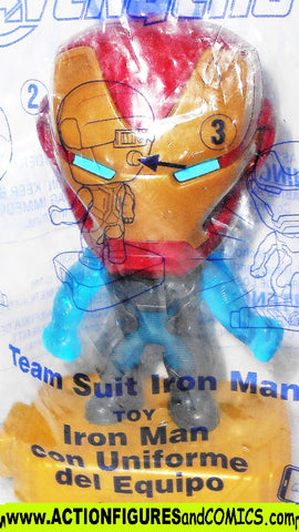 Avengers Endgame IRON MAN team suit McDonalds funko pop moc mib