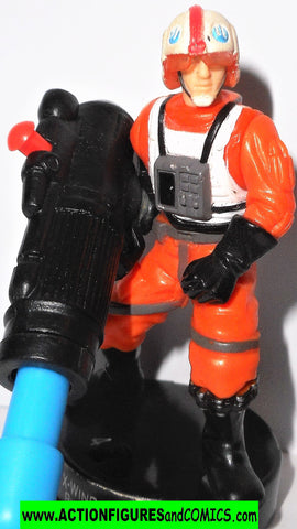 Attacktix Star Wars X-WING PILOT luke skywalker 05/3action figures