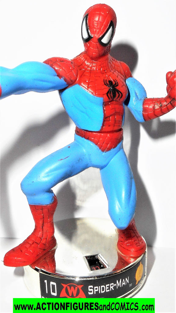 Attacktix Marvel SPIDER-MAN chase CHROME base m-01 universe ...