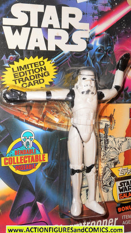 star wars action figures bend-ems STORMTROOPER 1993 1st card moc