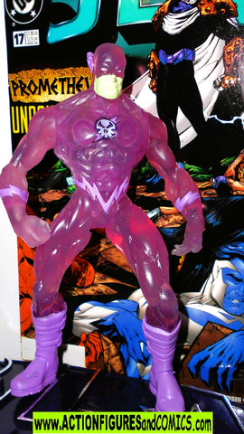 Total Justice JLA FLASH evil hologram complete 1998 5 pack ver