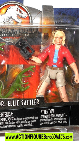 Jurassic World ELLIE SATTLER dinosaur park dr sadler moc mib
