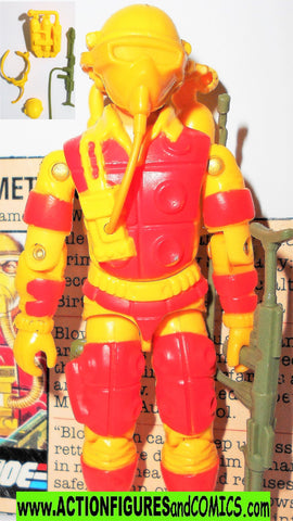 Gi joe BLOWTORCH 1984 v1 100% COMPLETE & File Card vintage gijoe