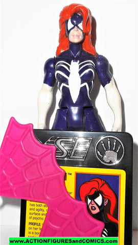 Iron man SPIDER WOMAN 1995 marvel universe action hour toy biz figures