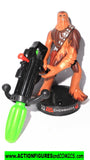 Attacktix Star Wars CHEWBACCA 19 4 wookiee action figures 2005