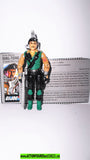 Gi joe DIAL TONE v1 1986 100% COMPLETE & File Card vintage gijoe