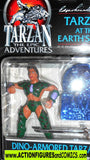 Tarzan trendmasters TARZAN Dinosaur armor black 1995 moc