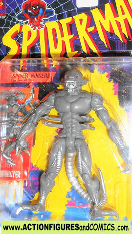Spider-man the Animated series ALIEN SPIDER SLAYER 1994 toy biz moc