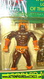 Tarzan trendmasters LEOPARD MAN Dinosaur armor green 1995 moc