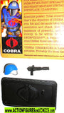 gi joe COBRA COMMANDER 2007 v37 25th 30th 50th weapon set part