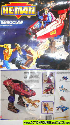 Masters of the Universe TERROCLAW 1990 he-man vintage mib moc