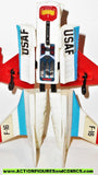 ZyBots F-16 USAF Fighter Jet complete gobots transformers Remco toys