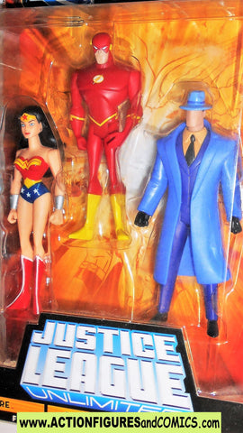 justice league unlimited QUESTION Wonder Woman FLASH dc universe moc