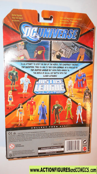 justice league unlimited QUESTION Wonder Woman FLASH dc universe moc ...