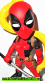 Marvel metals die cast DEADPOOL LADY x-men force 4 inch Jada toys