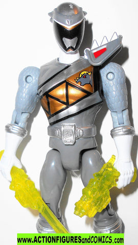 Power Rangers GRAPHITE RANGER 5 inch 2016 2015 dino super Charge ...