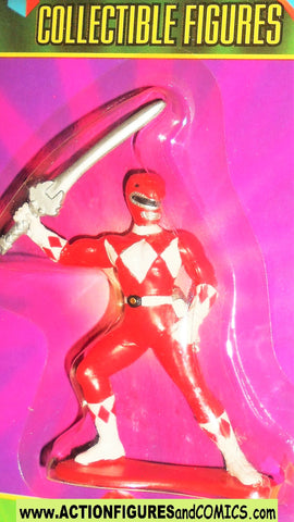 Power Rangers RED RANGER 1993 mighty morphin pvc bandai moc