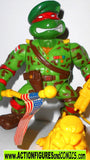 teenage mutant ninja turtles RAPH Green Beret 1991 complete