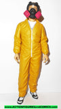 Breaking Bad JESSE PINKMAN yellow hazmat suit Cook mezco toys 2014