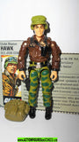 gi joe GENERAL HAWK 1986 v1 vintage w bp helmet file card