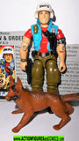 gi joe LAW & ORDER dog 1987 v1 vintage MP military police