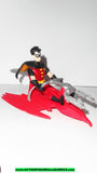 batman animated series ROBIN crime fighter red sled dc action figures