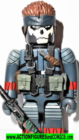 Kubrick Metal Gear Solid ZOMBIE SNAKE 2001 solid medi com minimates